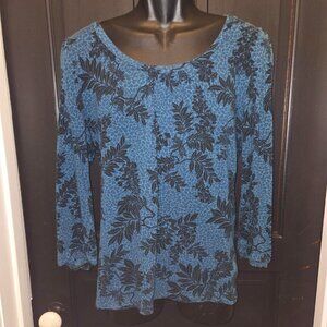 JONES NEW YORK SPORT LONG SLEEVE TOP size L